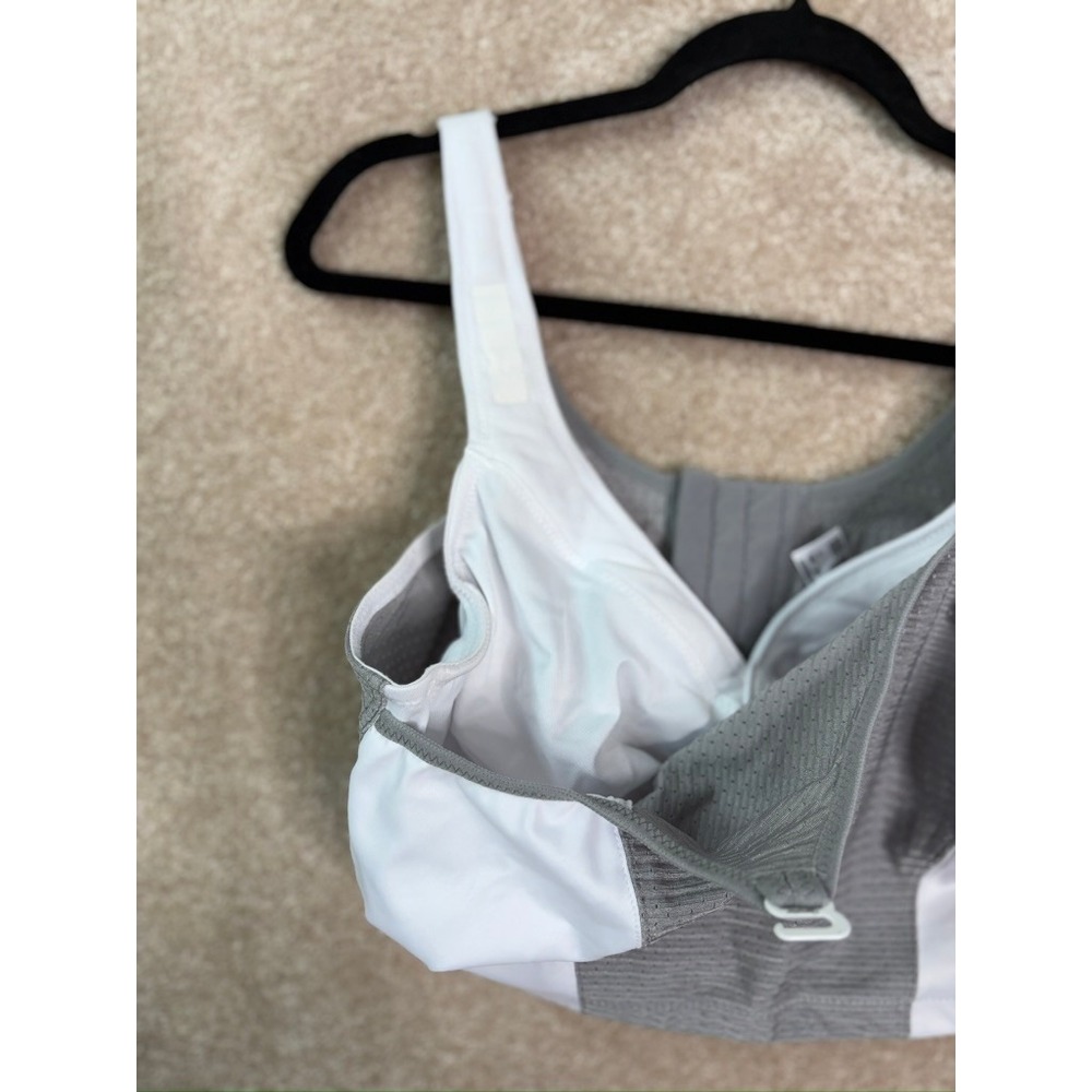 GLAMORISE Wire Free Sports Bra Women's 44F High Impact Support Plus Size - Picture 4 of 7